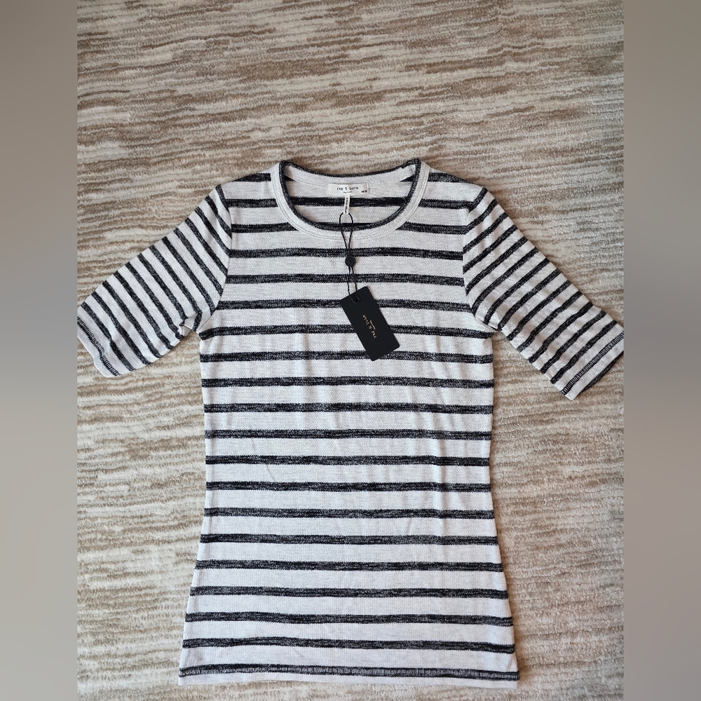 NWT Rag & Bone Womens Striped T-shirt
